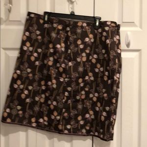 Brown old navy skirt 100% cotton